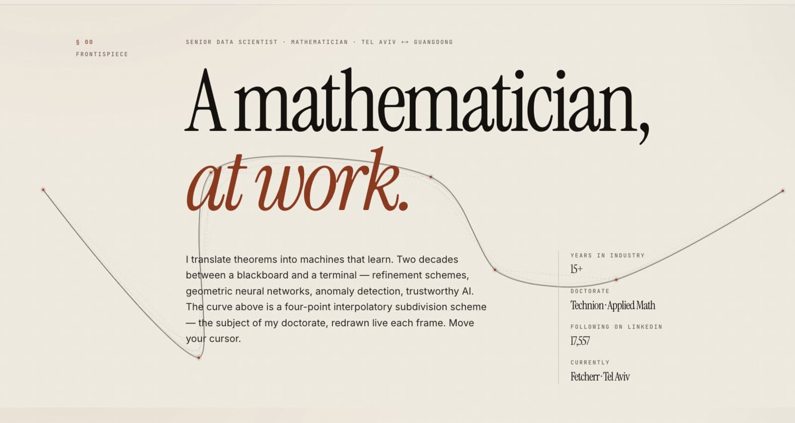 Uri Itai — mathematician at work — case study cover